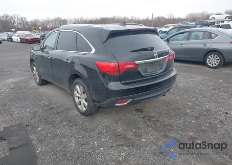 2016 Acura Mdx Advance Entertainment Packages/Advance Package z USA, uszkodzony, nr VIN 5FRYD4H98GB050091
